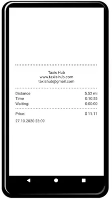 Taximeter android App screenshot 9