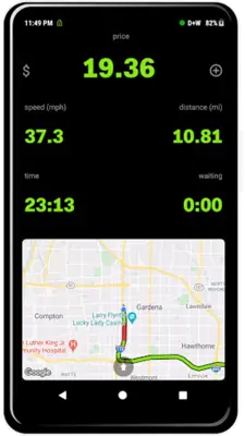 Taximeter android App screenshot 14